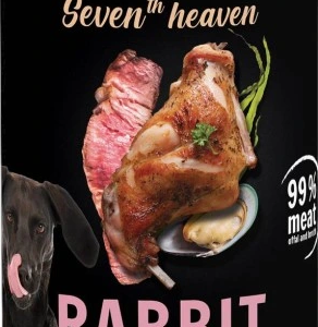 Seventh Heaven Nourriture humide pour lapin et bœuf 400g