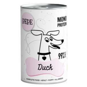 Paka Peta nourriture humide pour chiens Pepe Duck 400g