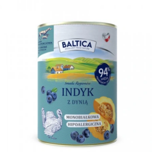 Baltica nourriture humide dinde à la citrouille 0,4 kg