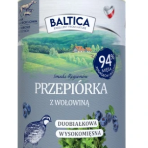 Baltica Wet Food Caille au Boeuf 400g