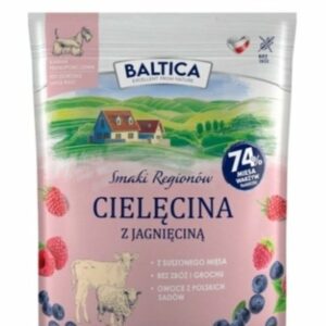 BALTICA Veau à l'agneau XS/S 1kg petites races