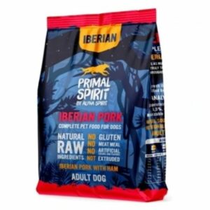 Primal Spirit Nourriture pour chien au porc ibérique 1kg