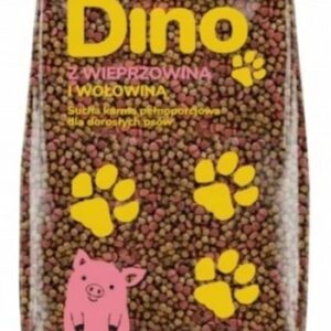 Nourriture pour chien DINO au PORC et au BOEUF 10kg