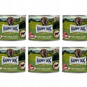 6x Happy Dog Nouvelle-Zélande (Agneau) 200g