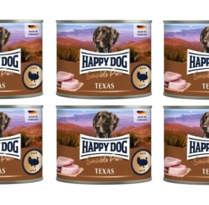 Boîte Happy Dog Truthahn (Turquie) 200g x6