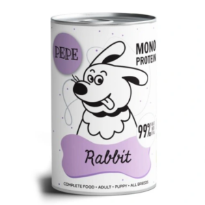 6x Pack pour animaux de compagnie - PEPE Lapin 400 g