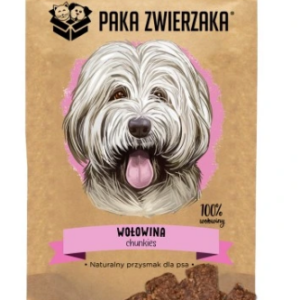 Gâterie pour chien Paka Pet Chunkies Boeuf 70 g