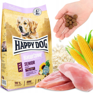 Dry SENIOR DOG FOOD 4kg Aliment pour chiens OLDER Naturel Sain